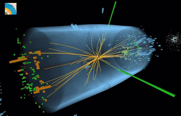 Imagen de la partícula Bosón de Higgs