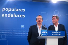 Salas y Carmona, hoy en rueda de prensa