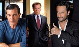 Antonio Banderas, Martin Sheen y Rodrigo Santoro