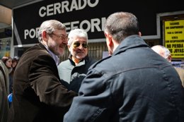 Lissavetzky en un acto de apoyo al cine                        