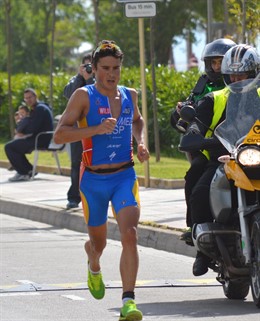El triatleta Gómez Noya