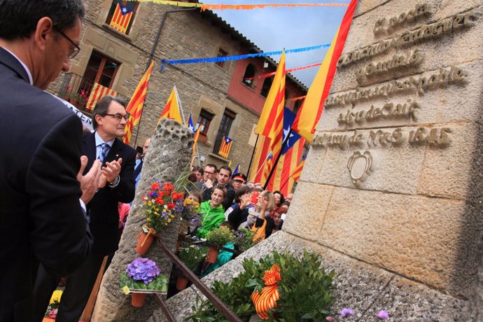 Artur Mas visita Folgueroles