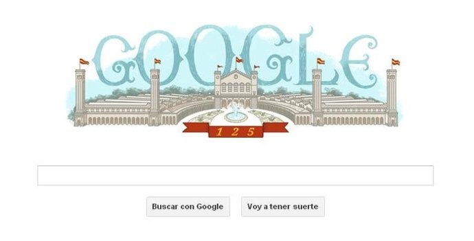 Doodle Expo Barcelona 1888