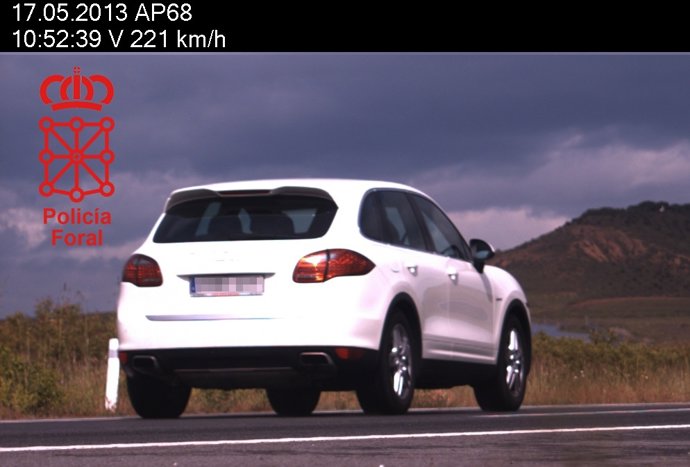 El vehículo que conducía el vecino de Barcelona