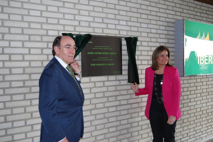 Ignacio Sánchez Galán y Fátima Báñez