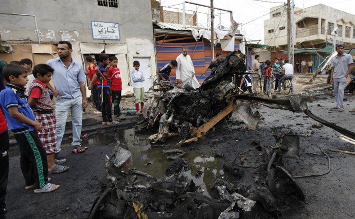 Cadena de atentados con coche bomba en Irak