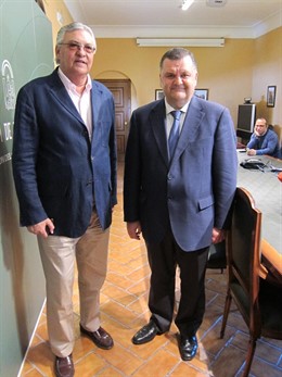 Miguel del Pino y Francisco Zurera