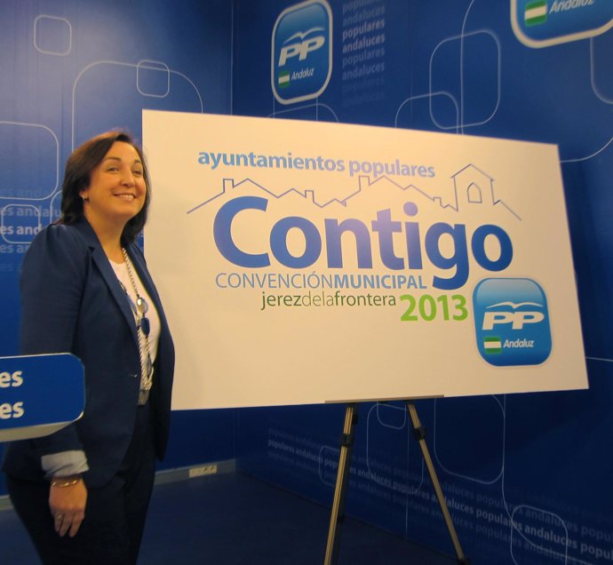 Ana Corredera presenta el lema de la convención municipal del PP-A