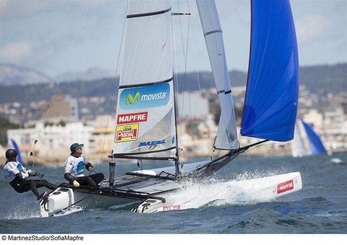 Nacra 17 de Iker Martínez