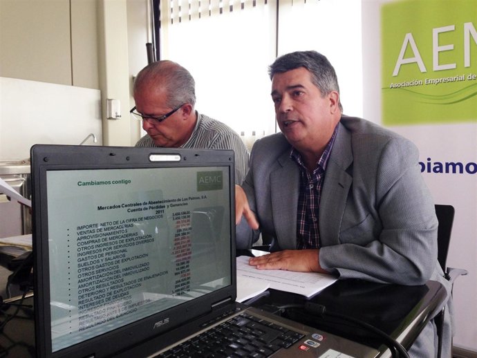 Integrantes de la Asociación Empresarial de Mercados de Canarias (AEMC)
