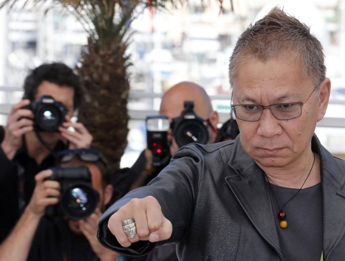 El director japonés Takashi Miike en Cannes