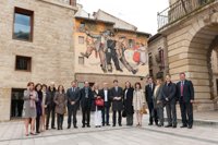 Los principales responsables de la Cultura en España visitan La Rioja Tierra Abierta 'Haro, Luces de la Modernidad'