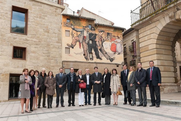 Visita responsables de Cultura a La Rioja Tierra Abierta