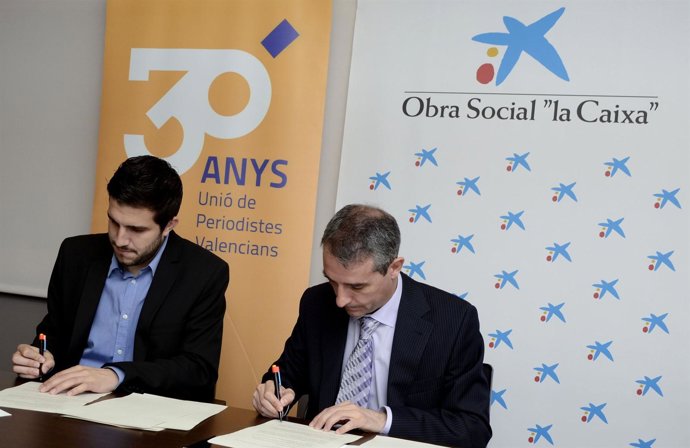 Convenio de La Unió de Periodistes y la Caixa