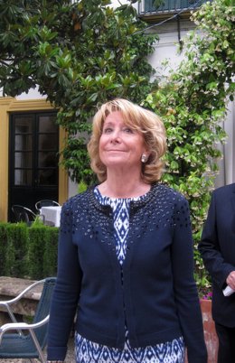 Esperanza Aguirre, en Córdoba