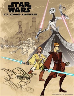 Serie basada en Star Wars Las Guerras Clon