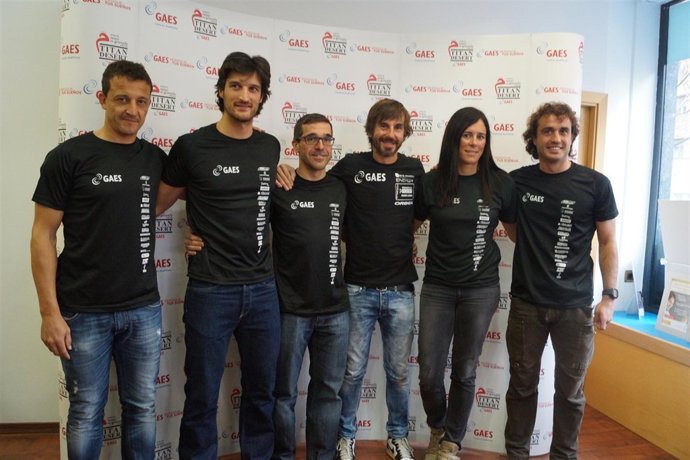 Edurne Pasaban Santi Millán Cesar Sánchez  Ezquerro Rafael Medina Gassó GAES