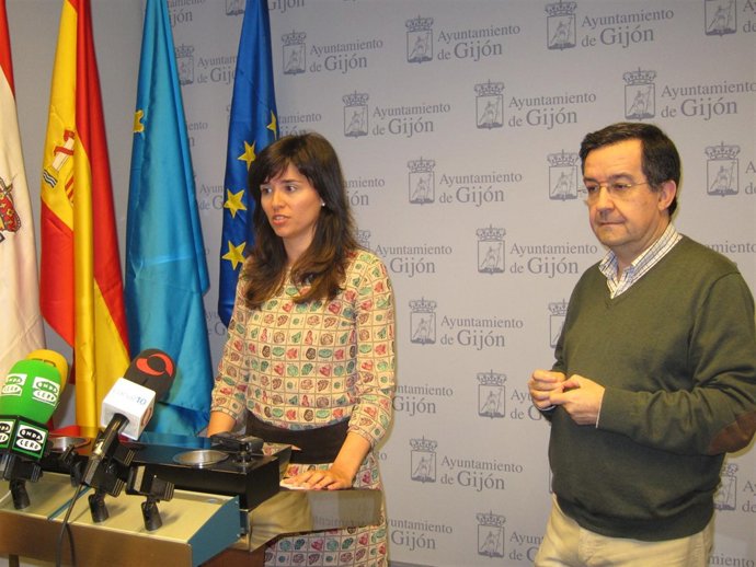 Concejales del PP en Gijón