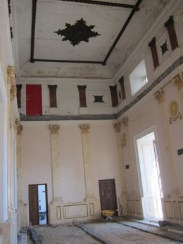 Obras En El Salón De Pleno Del Ayuntamiento De Cáceres