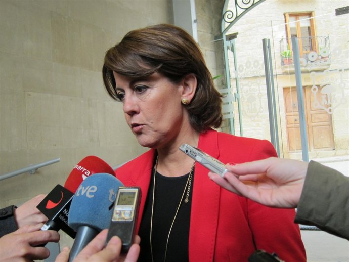 La presidenta del Gobierno de Navarra, Yolanda Barcina