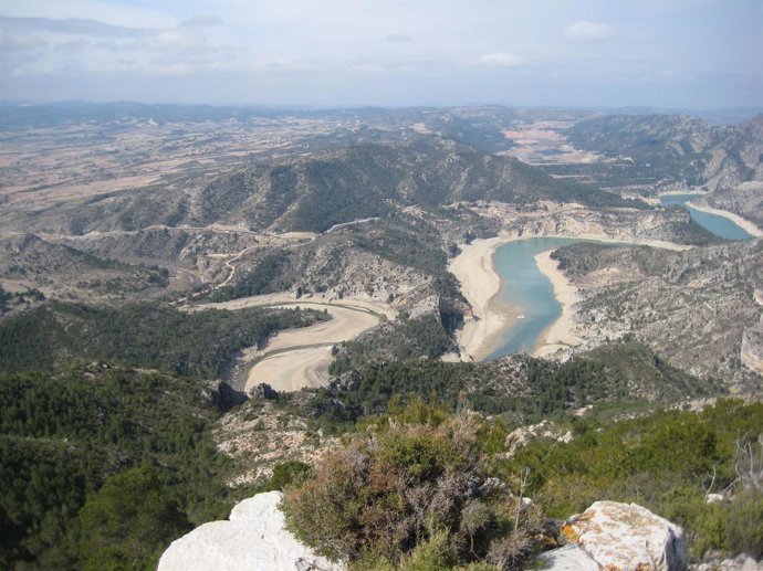Paisaje de la Comarca del Bajo Aragón
