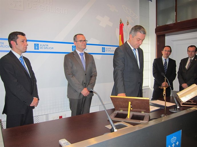 Valentín García Toma Posesión Como Secretario Xeral De Política Lingüística