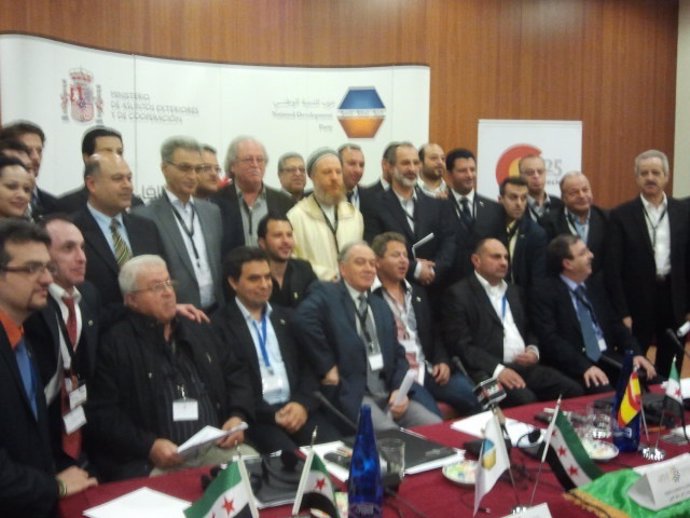 La oposición siria reunida en Madrid    