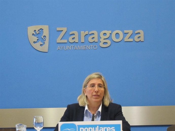 La concejal del PP, María Jesús Martínez del Campo