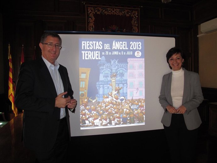 Cartel de las Fiestas del Ángel 2013