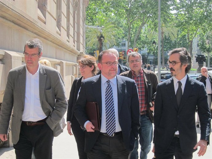 Daniel Fernández (PSC) llega al TSJC para declarar por caso Mercurio