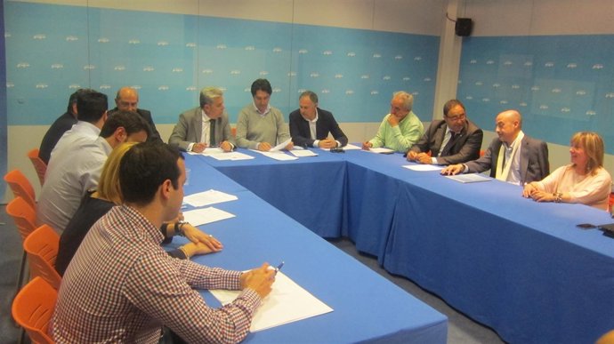 Reunión de la ejecutiva provincial del PP