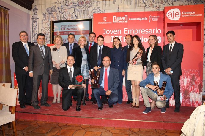 Cospedal en los premios AJE