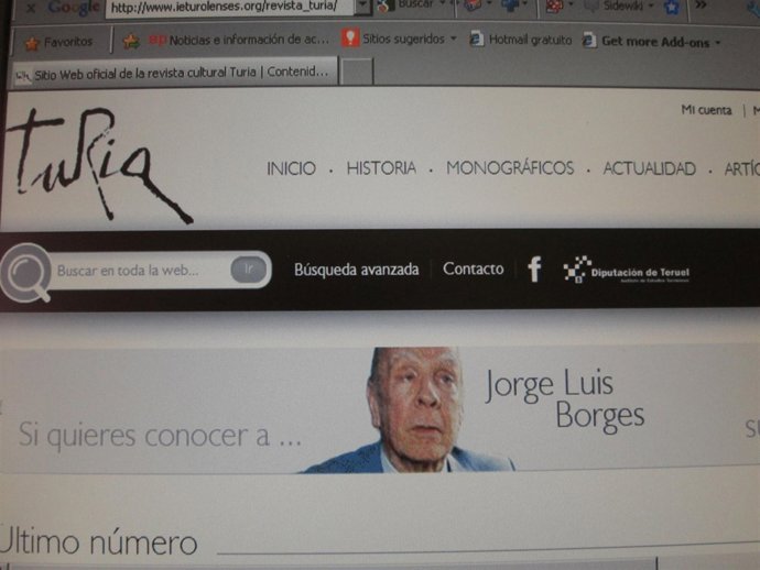 La revista 'Turia', en formato digital