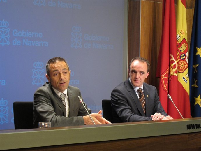 Juan Luis Sánchez de Muniáin y José Javier Esparza.