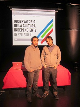 Carlos Chávez (izq.) y José Carreño presentan el Observatorio