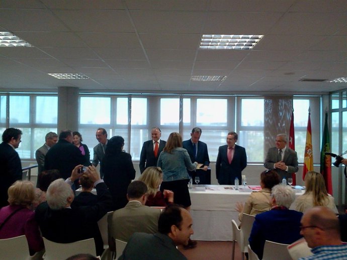 Entrega de los diplomas