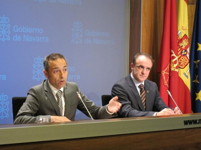 Juan Luis Sánchez de Muniáin y José Javier Esparza.