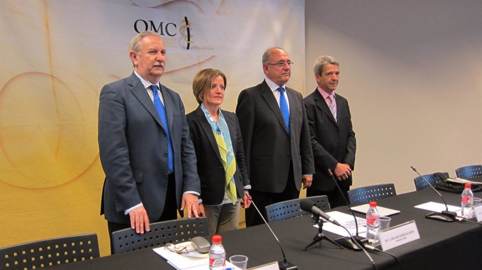 Imagen de los expertos de la OMC en la presentación del 'V Congreso PAIME'