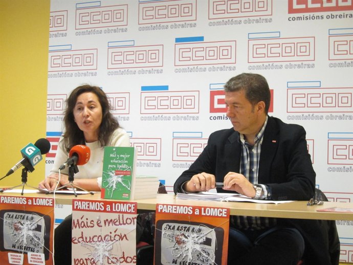 Rueda de prensa de CC.OO.