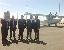 Nuevo avión no tripulado contra incendios del modelo SA03