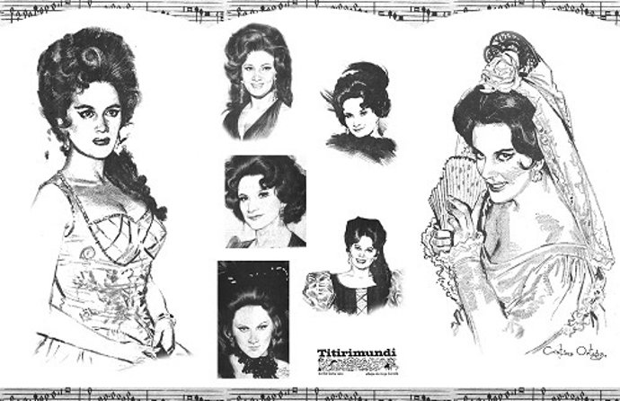 La soprano mexicana Cristina Ortega