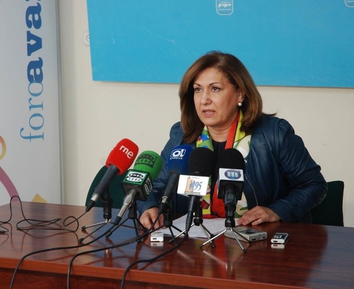 La portavoz del PP de Marbella y San Pedro Alcántara, Carmen Díaz