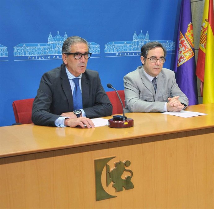 Pineda y García en la rueda de prensa