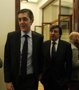 Eduardo Madina y José Antonio Bermúdez de Castro