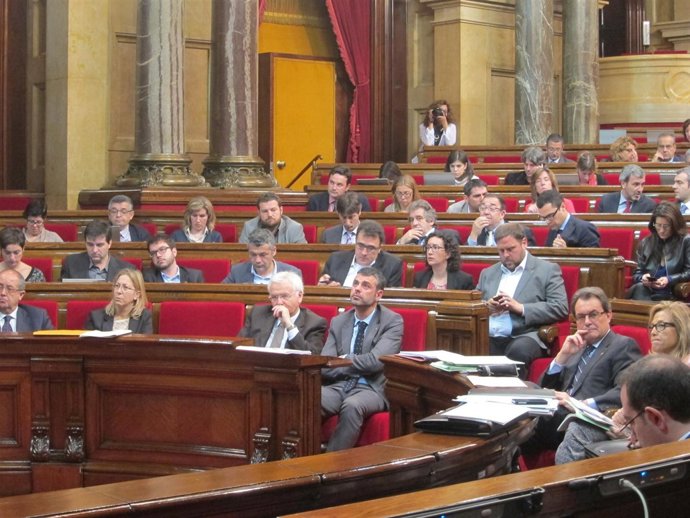 Pleno del Parlament de Catalunya
