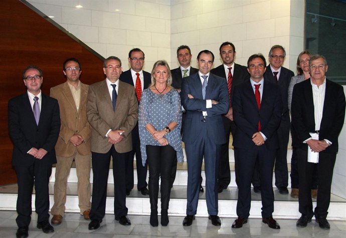 El conseller de Sanitat, Manuel Llombart, en unas jornadas de innovación