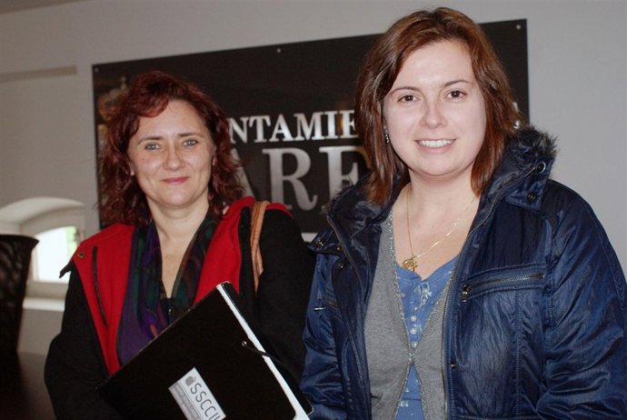 Pilar Santisteban y Ana Martínez San Emeterio