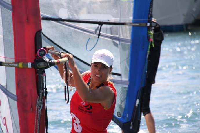 Blanca Manchón en la Delta LLoyd Regatta