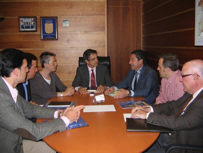 Reunión de alcaldes de Valladolid con la Junta