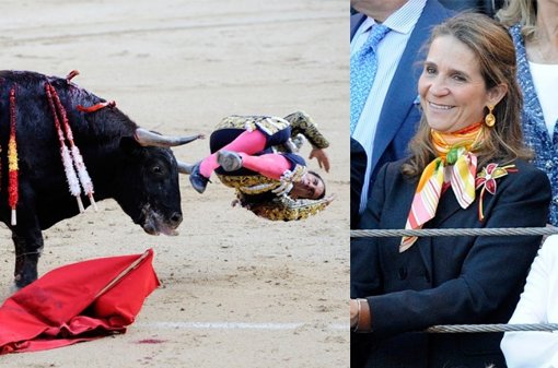 Infanta Elena corrida de toros de la prensa